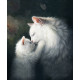 Фотообои Кошка с котенком